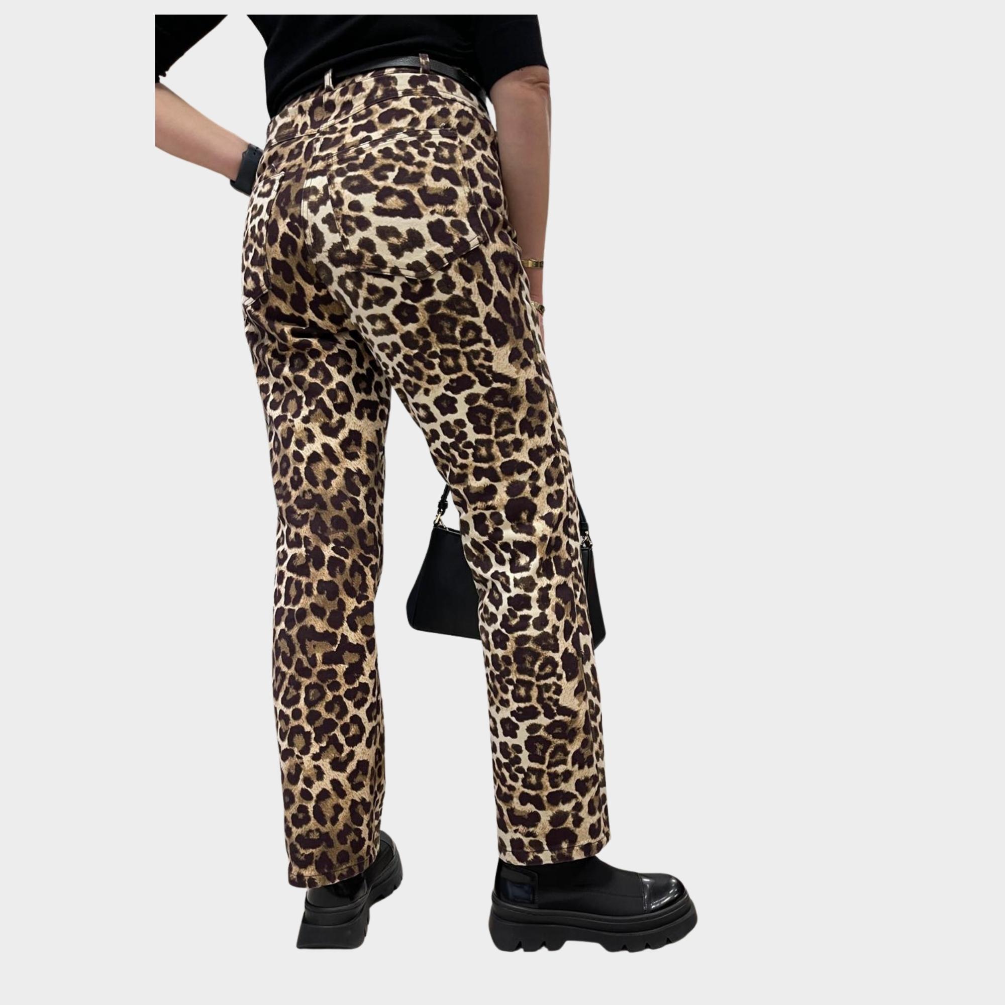 Leopar Slim  Straight  Jean Pantolon